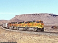 BNSF 4660 at Valentine, AZ in March 2002